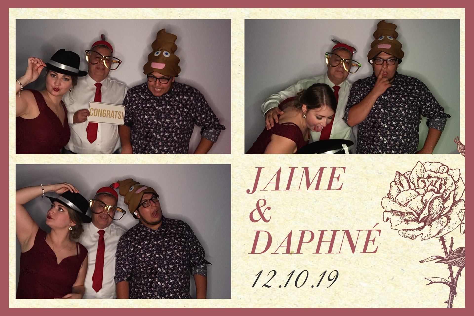Mariage de Daphné et Jaime | View more photos from the event at album.pbooth.red/u/Photobooth-RED/Mariage-de-Daphné-et-Jaime